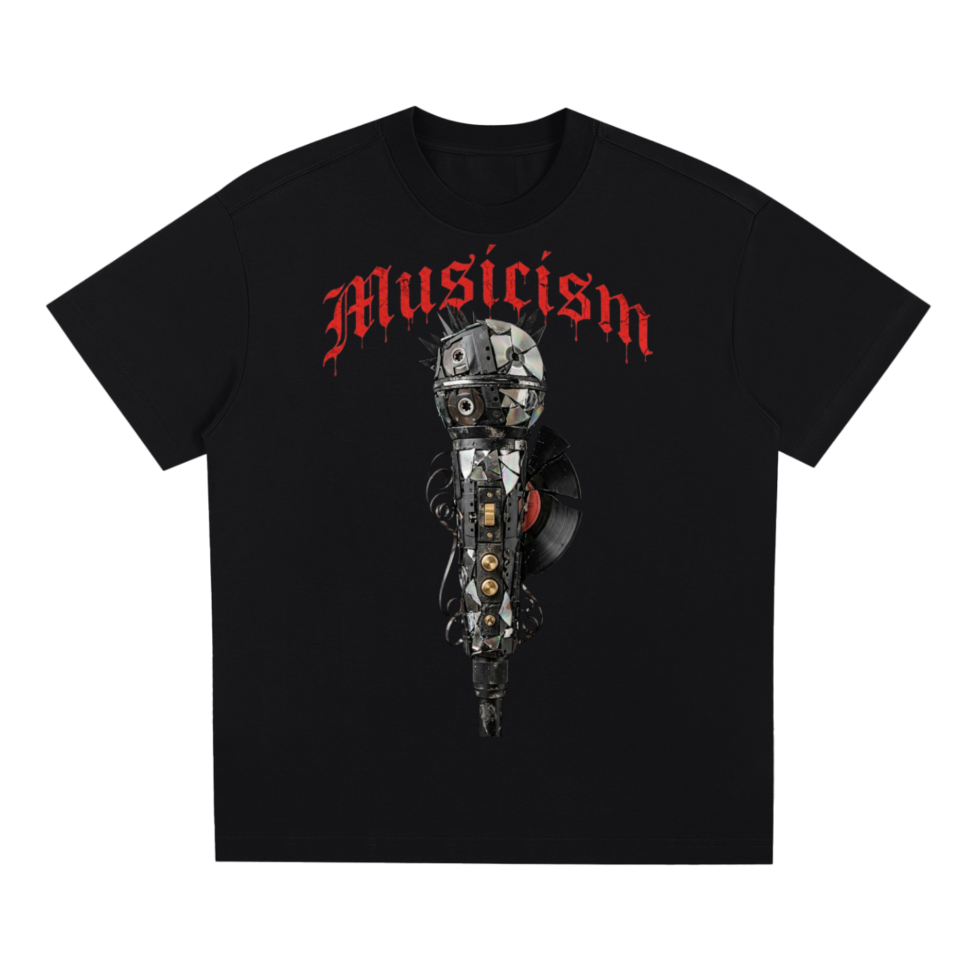 Musicism Mic Drop Sorona Quick-Dry Cooling T-Shirt