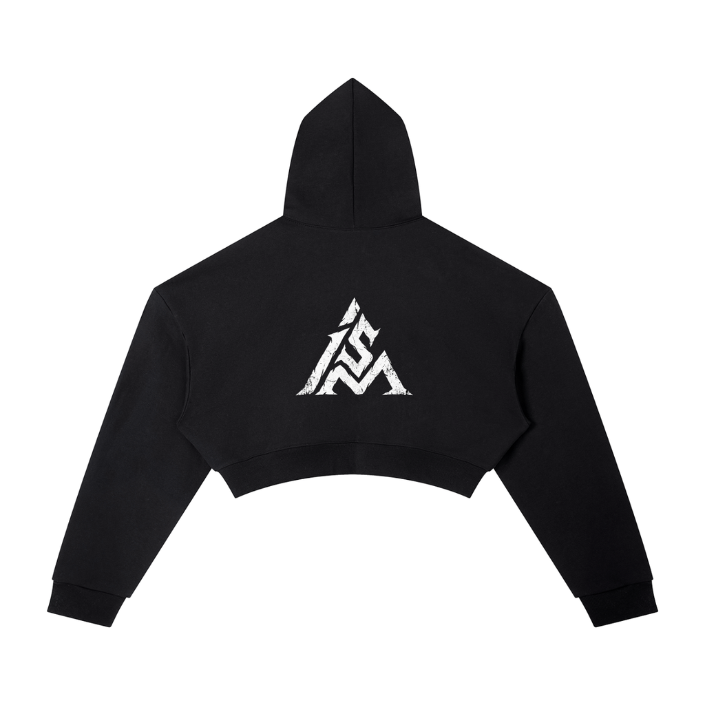 Kiss Ism II  Cropped Hoodie