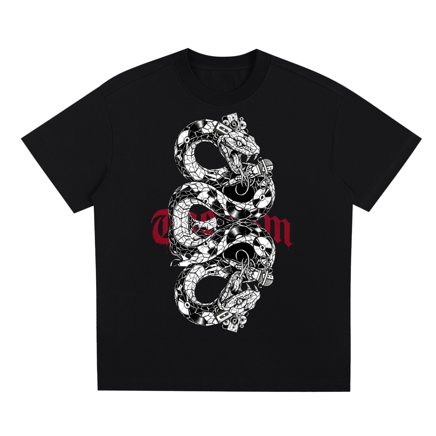 The ISM Two Headed Snake Sorona Quick-Dry Cooling T-Shirt