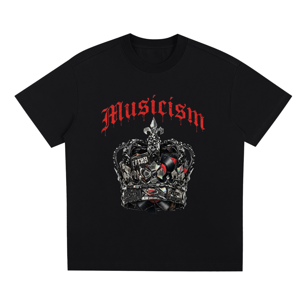 Musicism King Crown Sorona Quick-Dry Cooling T-Shirt