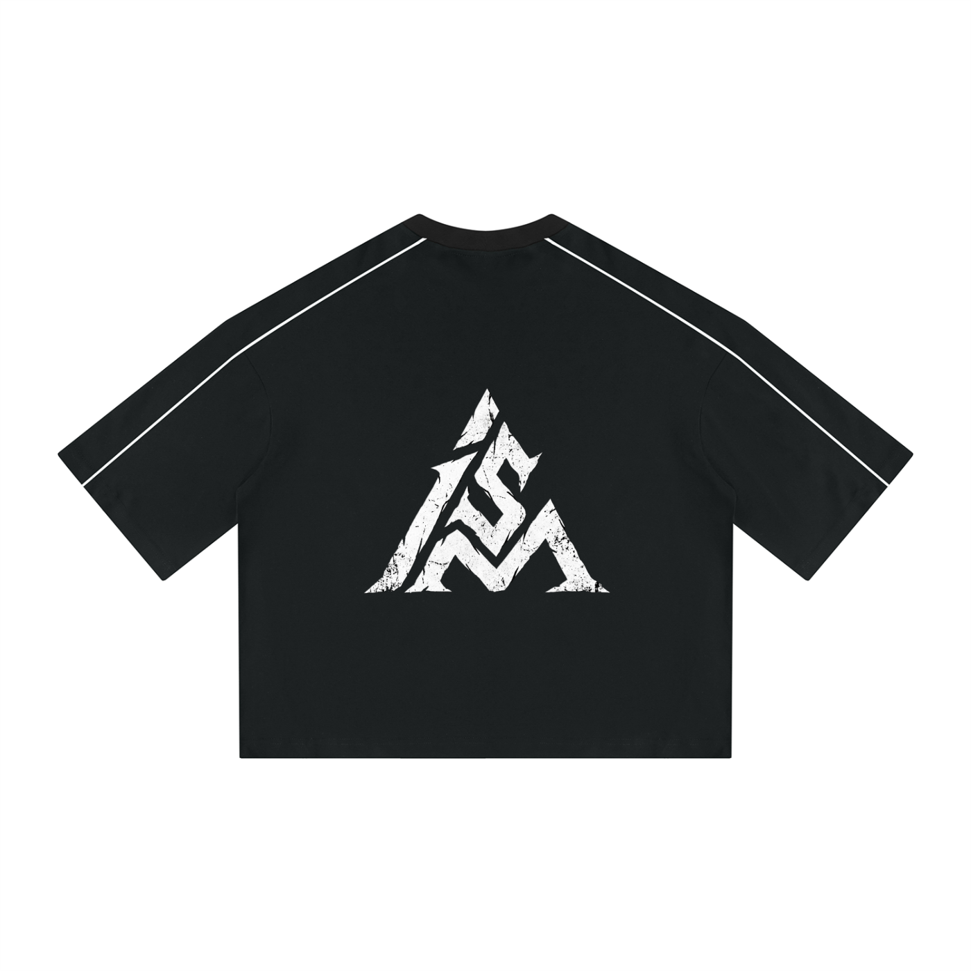 Know Ism Unisex Heavyweight Boxy Piping T-Shirt