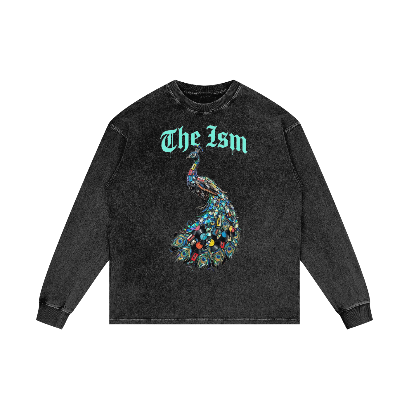 Strut Ism Acid Wash Oversize Long Sleeve T-Shirt