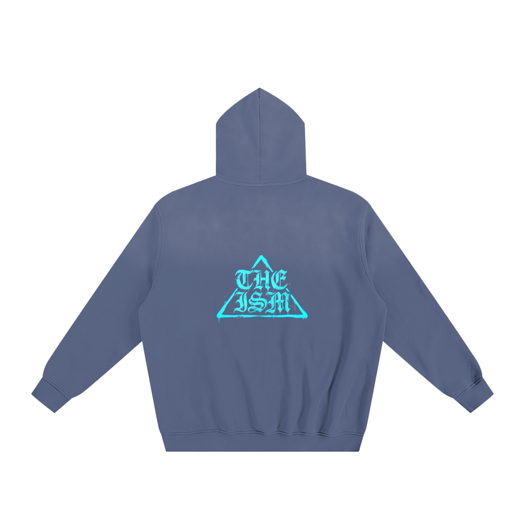 Love Power Ism Sunfade Fleeced Hoodie