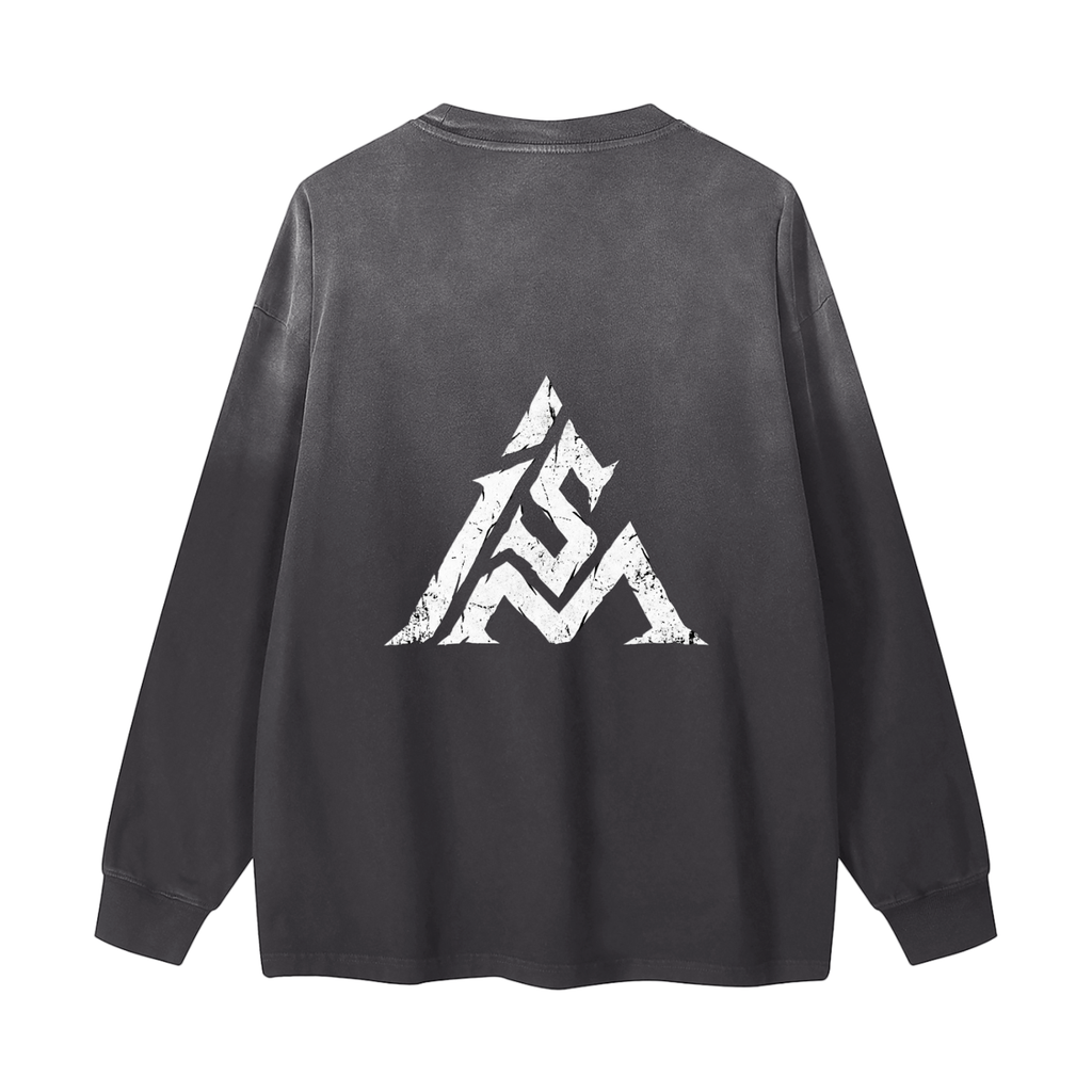 Overcomer ism Gradient Washed Long Sleeve T-Shirt