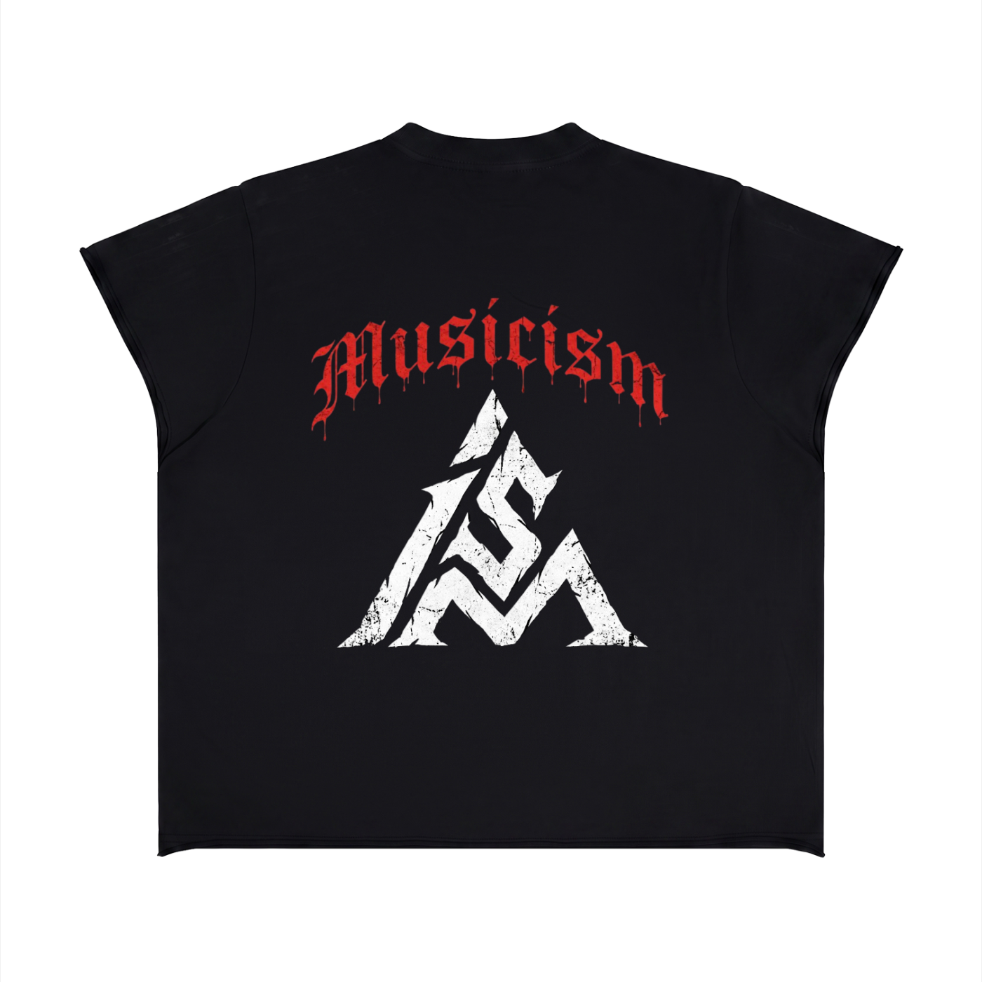 The ISM Unisex Boxy Raw Edge T-Shirt